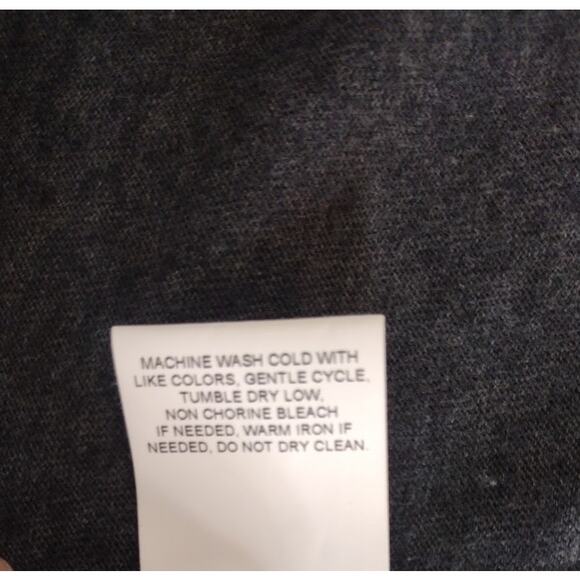 Nutshell Long Sleeve Dress with Lace Up Neck, Gray, Size S, NWT - Picture 6 of 6